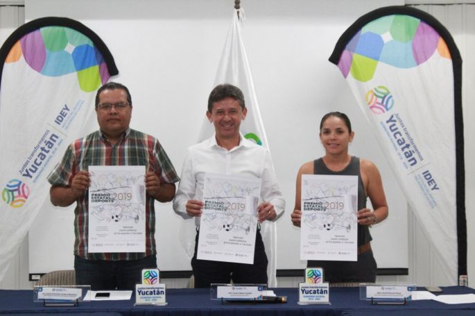 Presentan la convocatoria del Premio Estatal del Deporte 2019; el premio será de 110 mil pesos