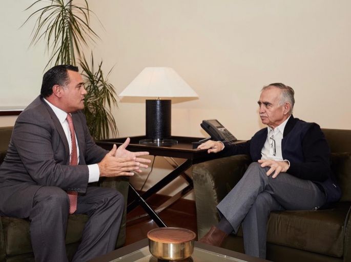 Renán Barrera Concha gestiona apoyos ante la Presidencia de la República