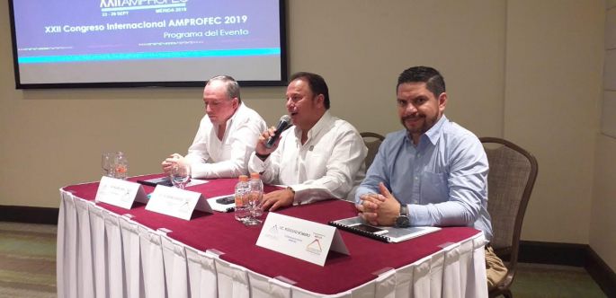 Representantes de tres continentes acudirán al Congreso de AMPROFEC en Mérida