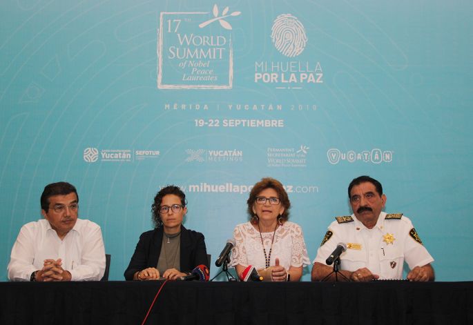 Anuncian cierre de calles por la 17 Edición de la Cumbre Mundial de los Premios Nobel de la Paz
