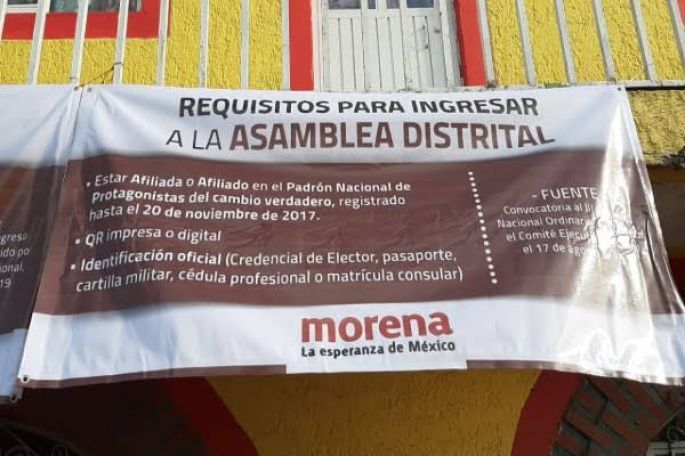 Baleados, golpeados, robo de urnas y padrón rasurado, en las asambleas de Morena
