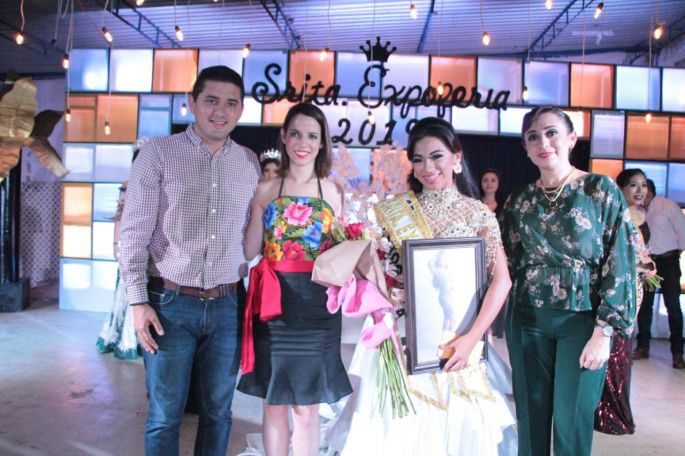 Coronan a la señorita "Expo Feria Tekax  2019", Perla Kristell Romero González