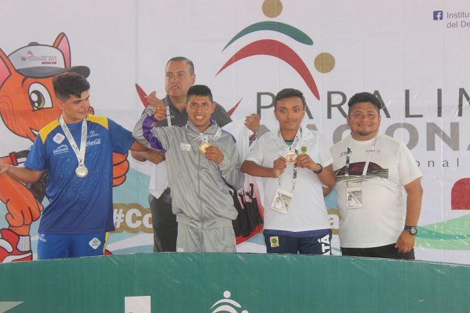 Yucatán comienza con dos oros en la Paralimpiada Nacional en Colima