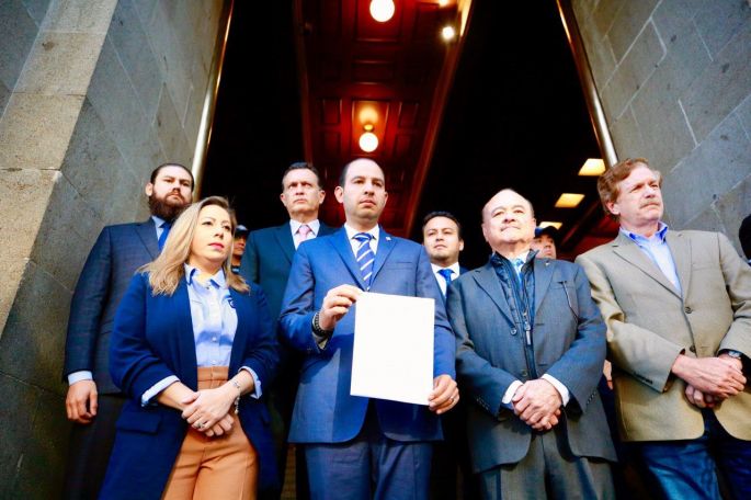 Presenta PAN ante la Corte Acción de Inconstitucionalidad contra la Ley Bonilla