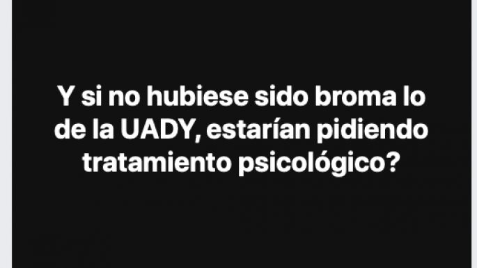 La “broma” del atentado en la UADY, provoca un choque de opiniones en redes sociales