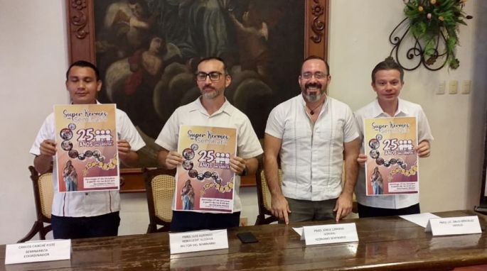 Presentan la XXV edición de la Súper Kermés del Seminario Mayor