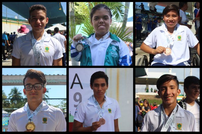 Gran arranque de nadadores yucatecos en la Paralimpiada Nacional