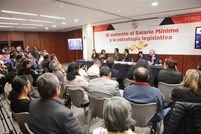 Promueven en el Senado salario mínimo por arriba de la inflación