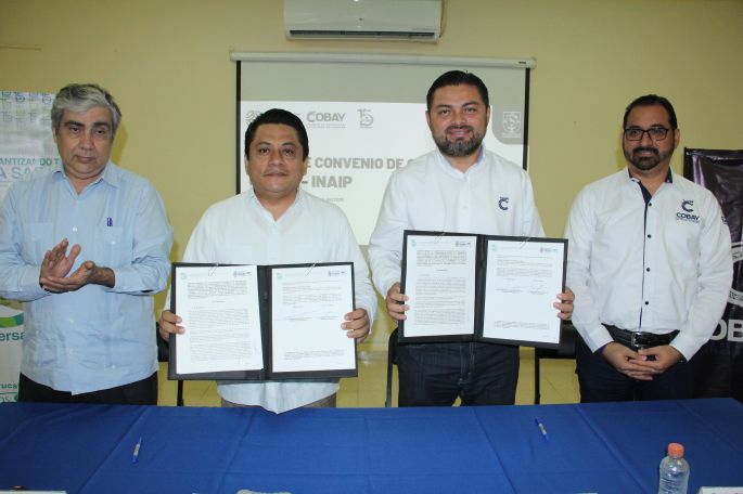 Fortalecen relación el Inaip Yucatán y el Cobay