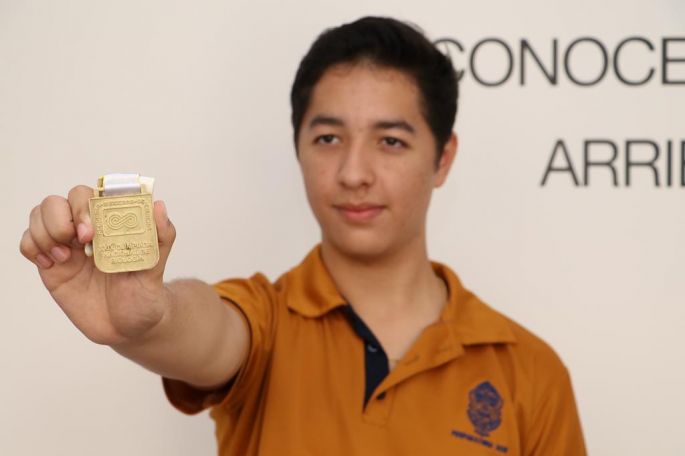 Alumno UADY gana el oro en la Olimpiada Nacional de Biología