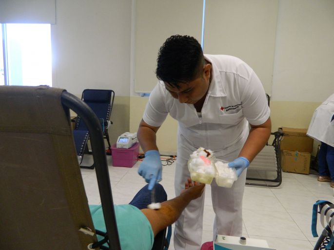 Positiva respuesta a la campaña de donación altruista de sangre