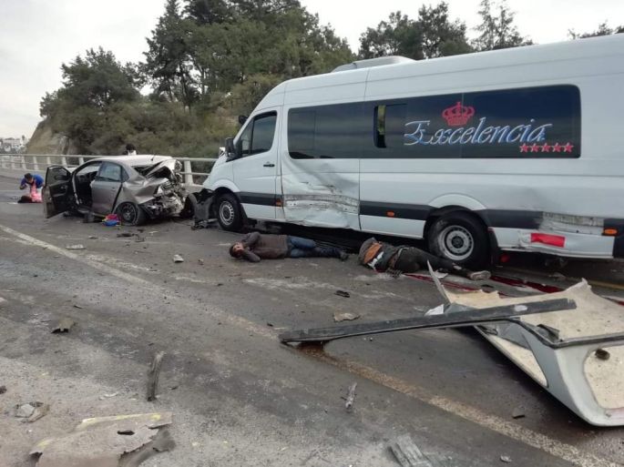 Trágico accidente en Tlaxcala, 5 muertos y 21 lesionados