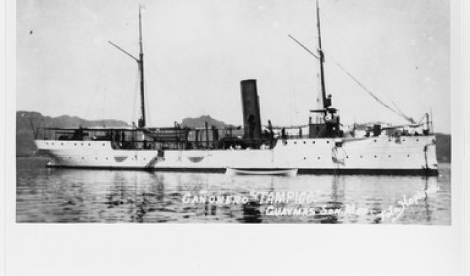 Hallan INAH y SEMAR el Naufragio del Cañonero “Tampico”, Protagonista en Altamar de la Revolución Mexicana