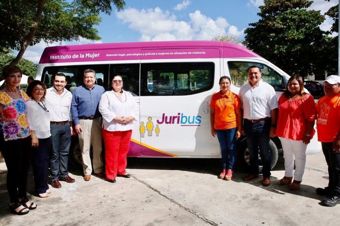 Nace el "Juribus", transporte que brinda apoyo jurídico a la mujeres que se encuentran en situación de violencia