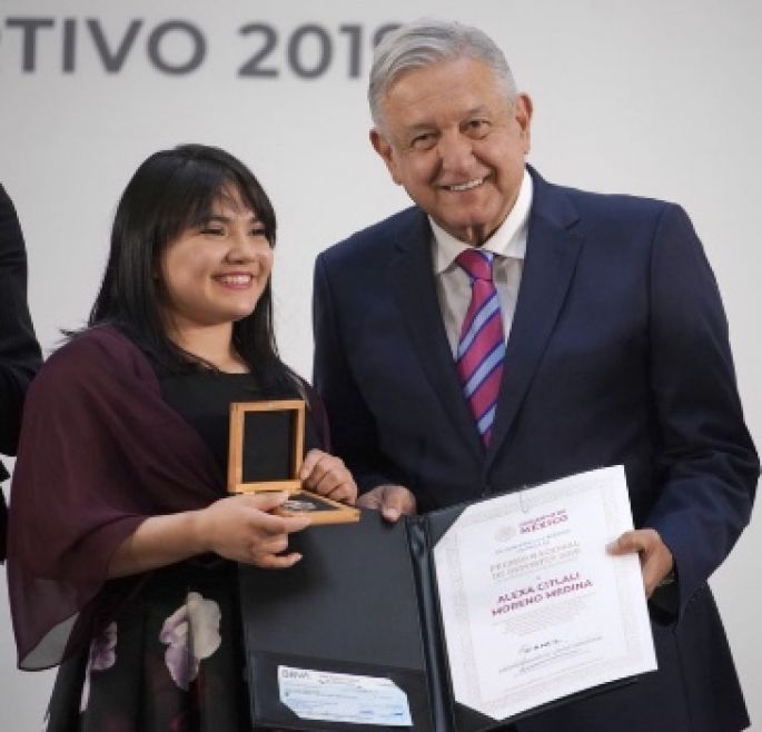 La gimnasta Alexa Moreno Medina, Premio Nacional de Deportes 2019