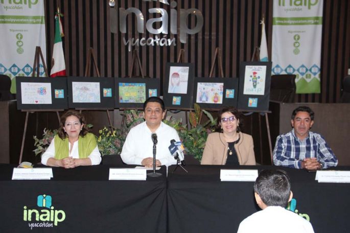 Premia Inaip Yucatán a niños y niñas promotores de la protección de los datos personales