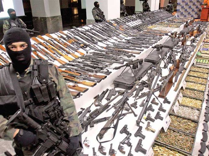 México y Estados Unidos combatirán el tráfico de armas en las fronteras