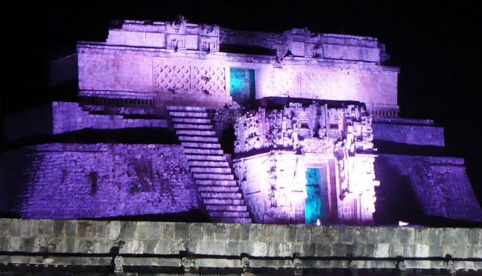 Licitan obras del nuevo luz y sonido de Uxmal y Dzibilchaltún