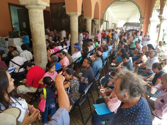 Las personas de la tercera edad, los más puntuales en pago de contribuciones 