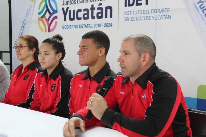 La seleccion juvenil de clavados de Canadá entrenará una semana en el Kukulcán