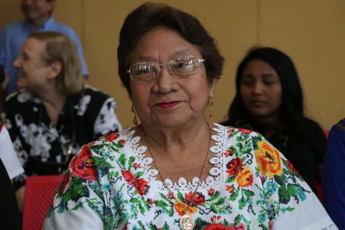 La maestra Hilaria Maas Collí recibirá la medalla Silvio Zavala Vallado este viernes