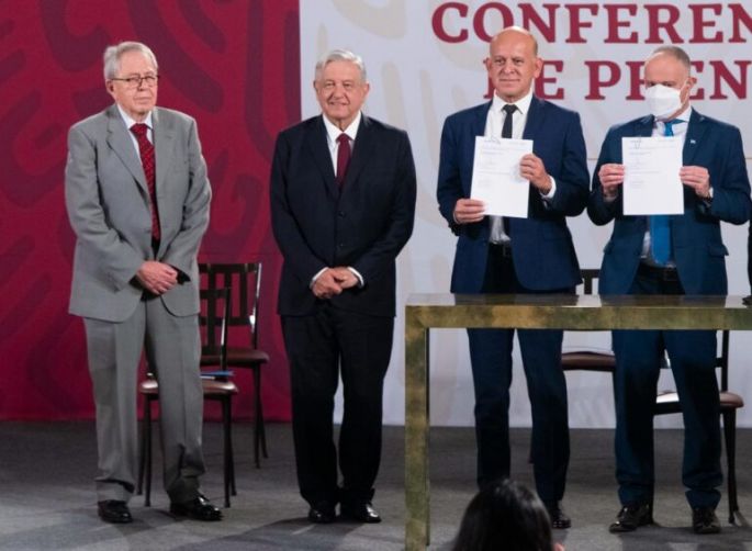 Encabeza AMLO firma de Acuerdo con la ONU para compra de medicamentos y equipo médico en el extranjero