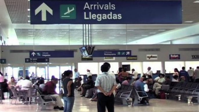 Aeropuertos de Mérida y Cancún al 25 por ciento de su capacidad  