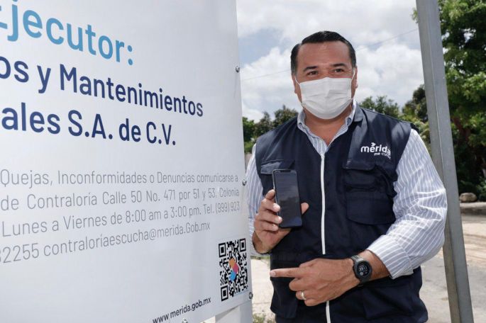 Transparencia e innovación se consolidan en el Ayuntamiento de Mérida, afirma el alcalde Renán Barrera