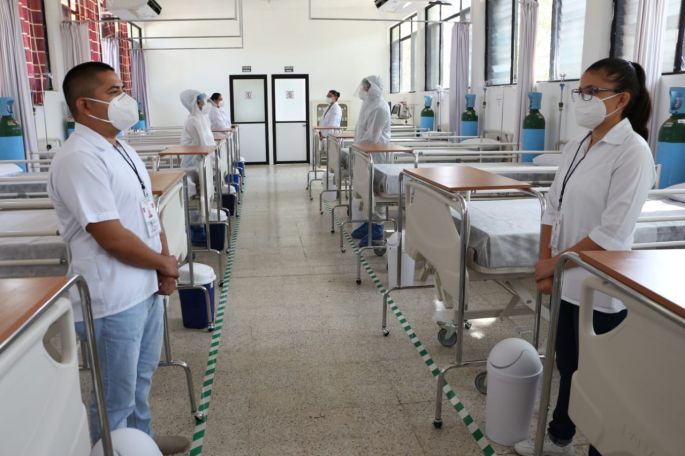 La SEDENA pone a disposición las Unidades Operativas de Hospitalización y Terapia Intensiva para atender a pacientes con COVID-19