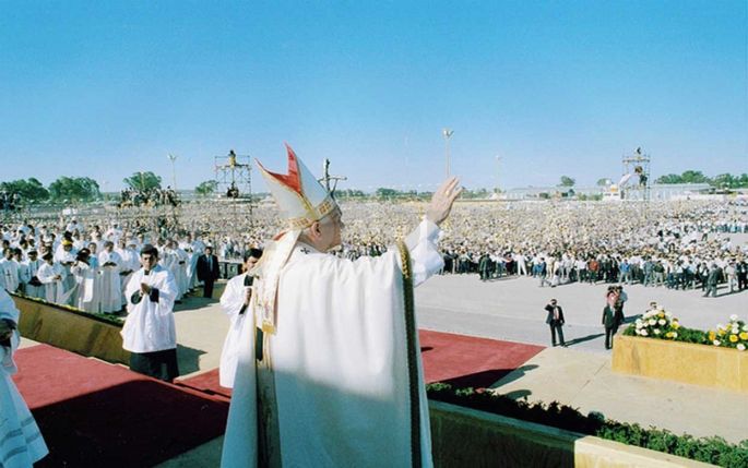 Se cumplen 27 de la histórica visita de Juan Pablo II a Yucatán 