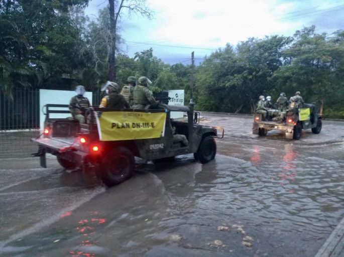 El Ejército Mexicano activa el Plan DN-III-E en su fase de prevención