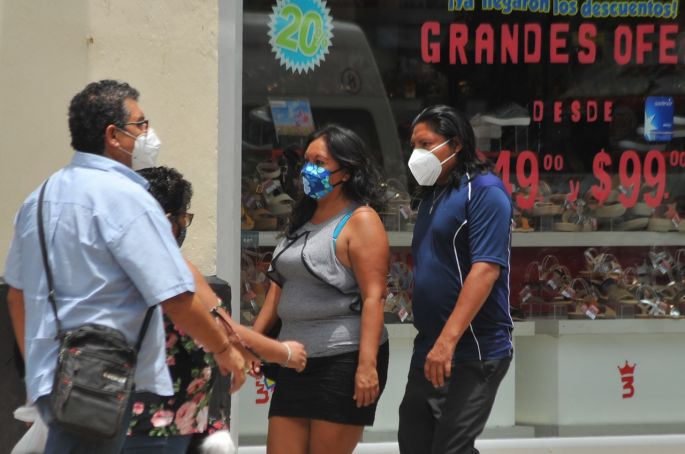 Ligera disminución del Covid en Yucatán, hoy hubo 168 contagios y  21 fallecimientos 