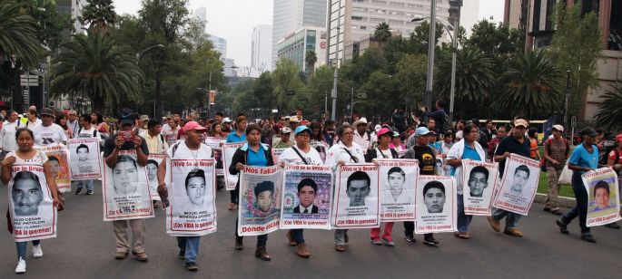 A seis años de la desaparición de los 43 estudiantes de Ayotzinapa, aún se lucha por la verdad y la justicia en México