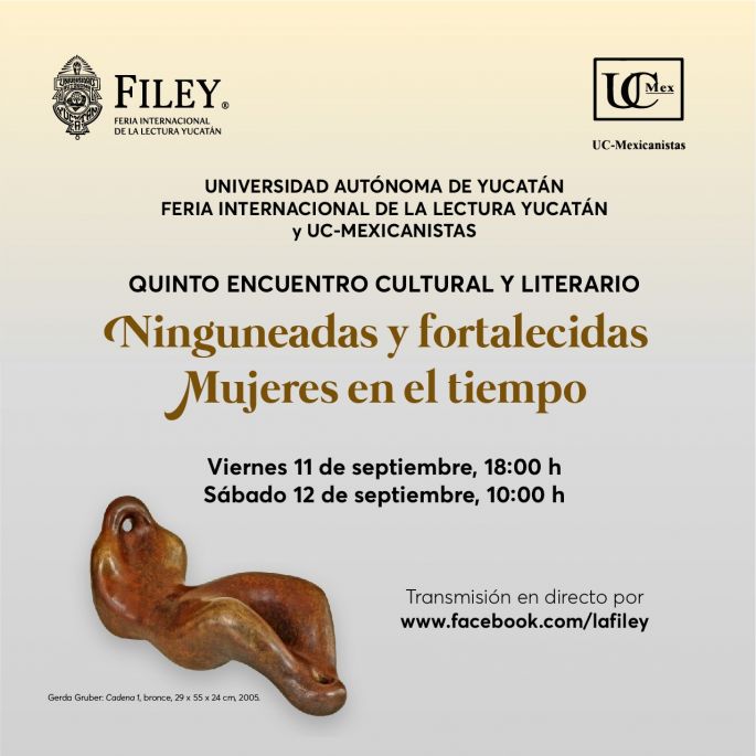 Las mujeres, tema de encuentro cultural; académicos de México, Estados Unidos y Europa en sesiones que podrán seguirse en directo 