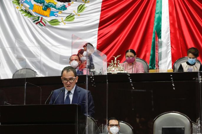 Comparece el secretario de Hacienda ante el Pleno de la Cámara de Diputados