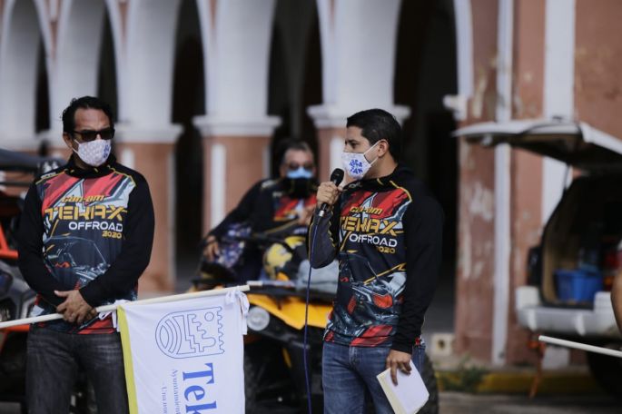 Deportistas de todo México apreciaron los atractivos naturales de Tekax