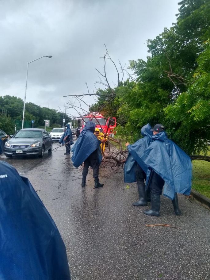 La SSP recorre el Estado en apoyo a los municipios por los efectos de “GAMMA”