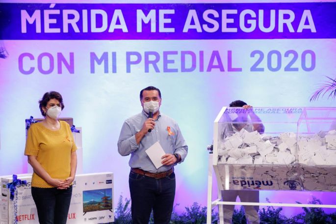 Renán Barrera agradece el compromiso de la ciudadanía que cumple con el pago de su impuesto predial
