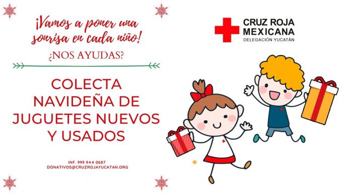 Arranca la Colecta Navideña de Juguetes de la Cruz Roja 