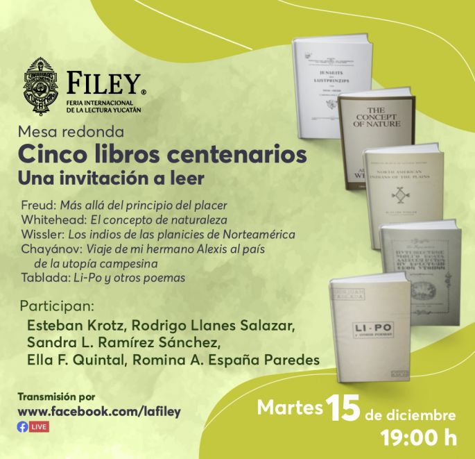 Invitan a leer cinco textos centenarios  