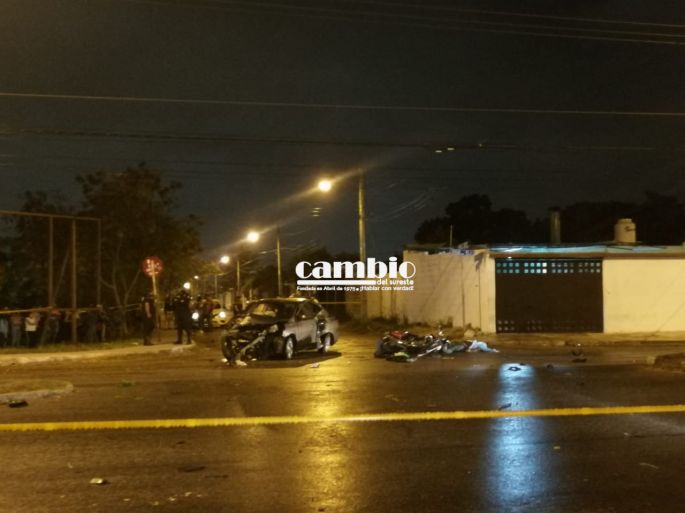 Consignan al conductor borracho que atropelló  y mató a un motociclista en Juan Pablo II