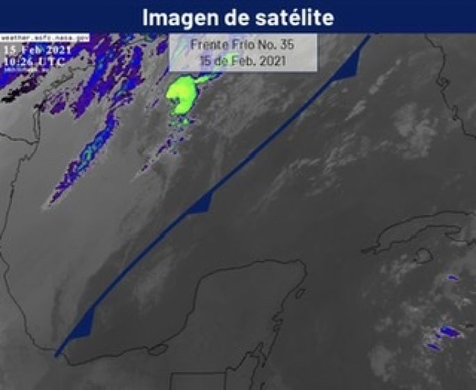 Alertan sobre ingreso de dos frentes fríos esta semana