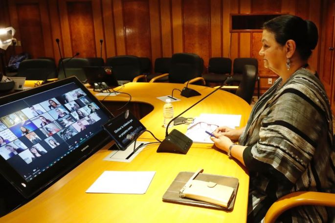 Urgente, eliminar la violencia contra mujeres y niñas: Dulce María Sauri Riancho