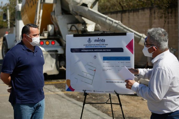  Vecinos de “La Mielera” reconocen el trabajo del alcalde Renán Barrera para mejorar las condiciones de vida en esa zona del Sur