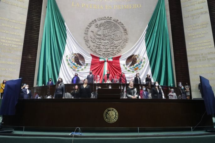 La diputada Sauri Riancho declaró la apertura del Segundo Periodo de Sesiones del Tercer Año de la LXIV Legislatura