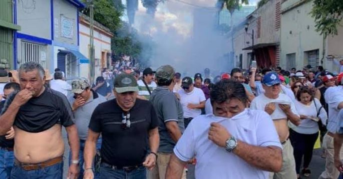 Confirma la Codhey lesionados y detenciones arbitrarias durante el Primer Informe de Mauricio Vila