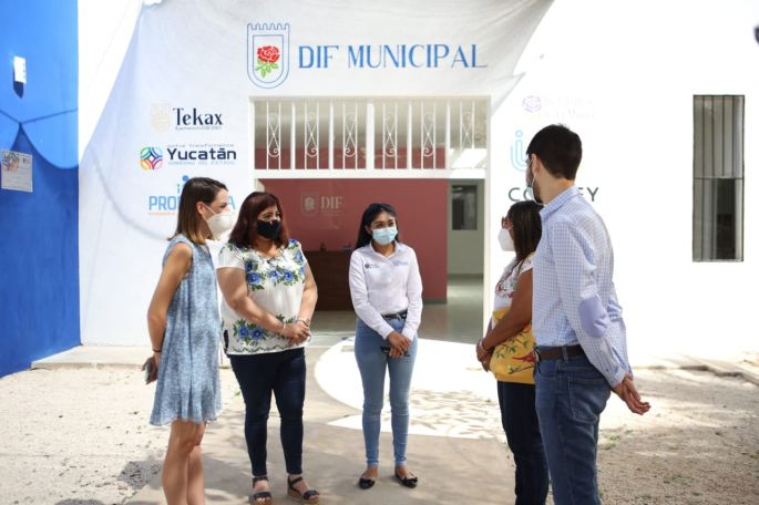 La Promedefa y el DIF de Tekax refuerzan su labor en favor de las familias