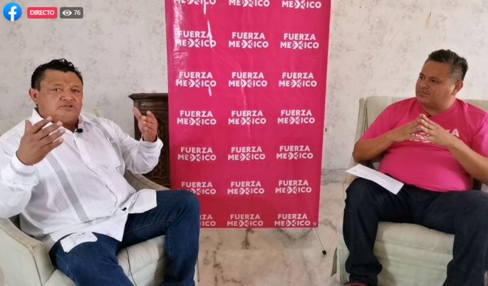 Acusan a Jorge Carlos Ramírez Marin de plagiar el slogan de Fuerza por México 
