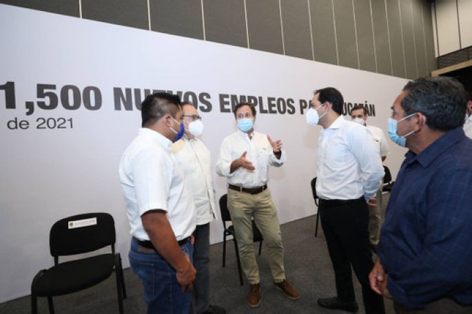 Anuncian el Gobernador Mauricio Vila y Grupo Kuo la creación de 1,500 nuevos empleos en Yucatán