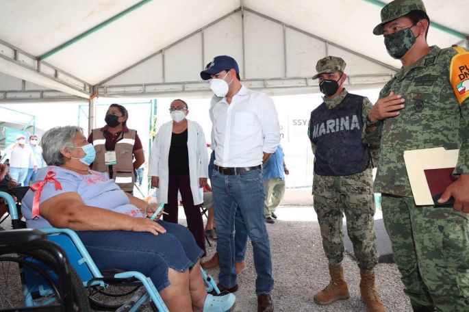 Vacunación contra el Coronavirus en Yucatán no se detiene y sigue con buena respuesta de la población